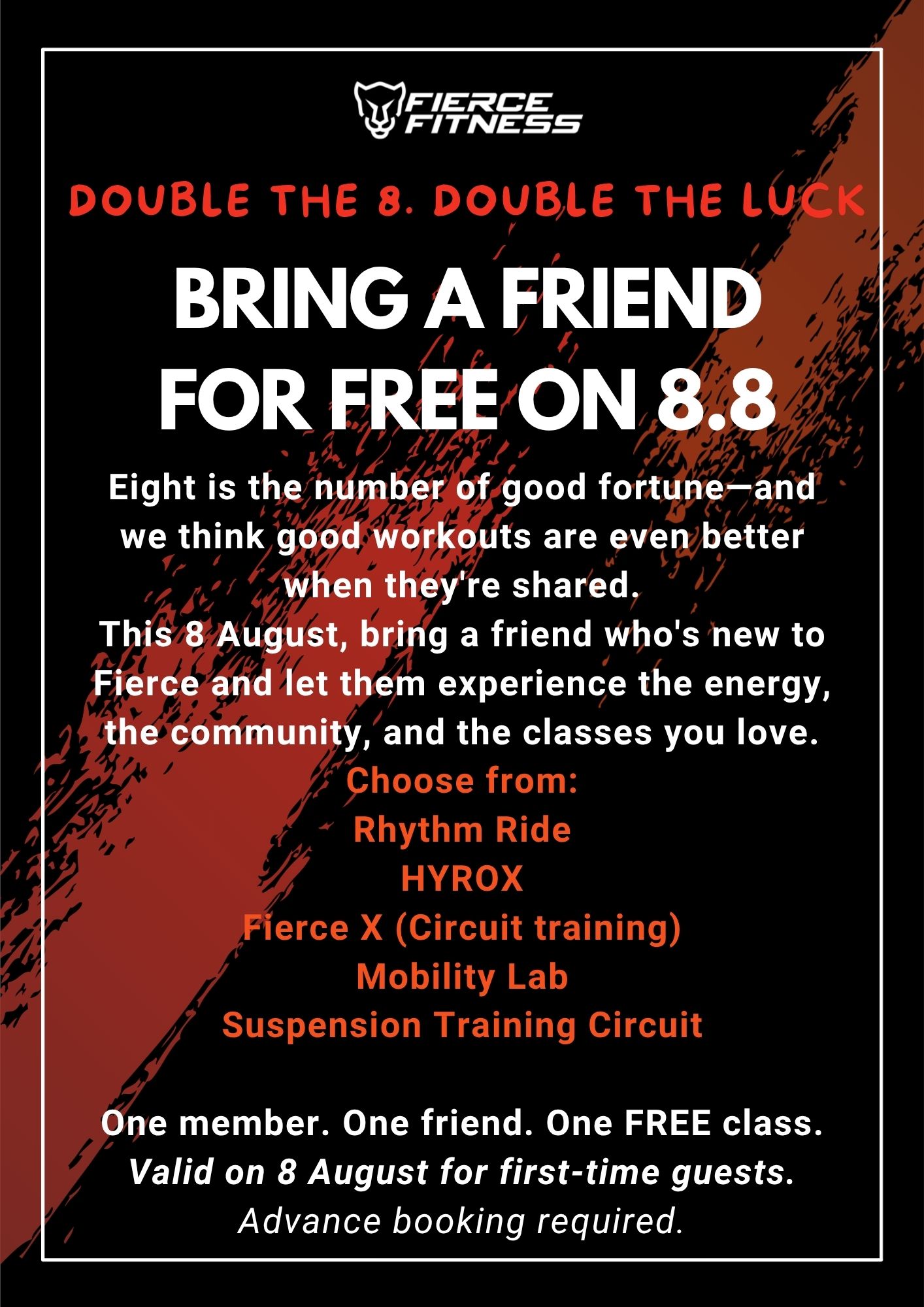 Friends train for free
